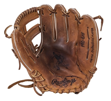 2002 Alex Rodriguez Game Used Rawlings Pro-6HF Model Fielding Glove (PSA/DNA)